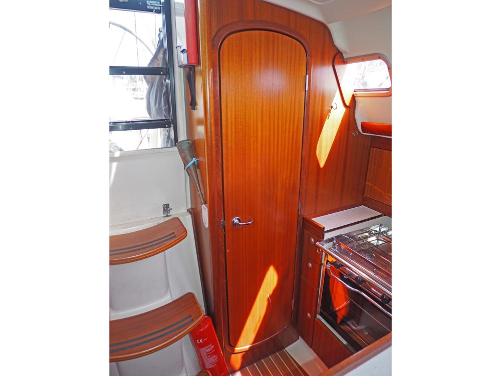 Achterkajuit, Accommodatie